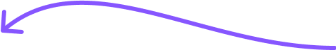 A purple arrow curves downward to the left against a white background.