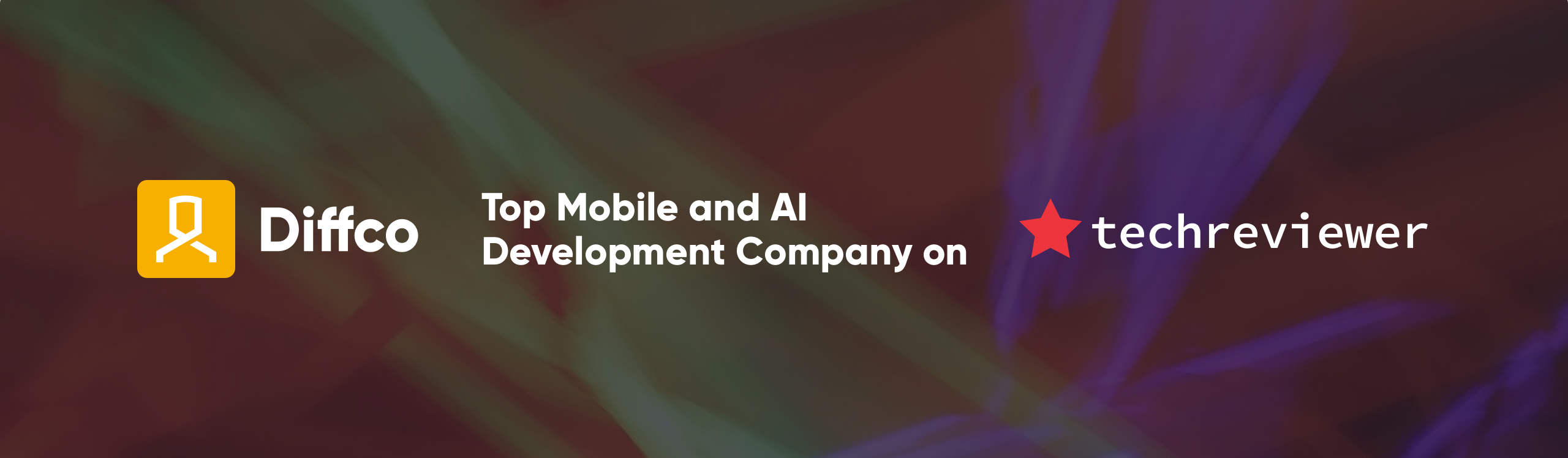 Diffco is recognized by Techreviewer as a Top Mobile and AI Development Company in 2021